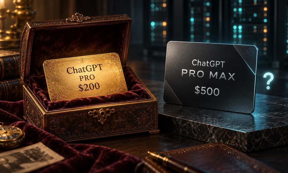 ChatGPT 500 美元订阅？200 刀 Pro 或成传家宝