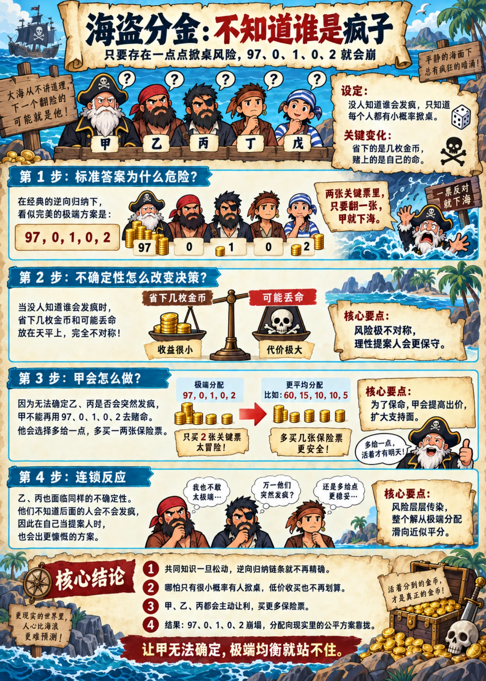 海盗分金：不知道谁是疯子