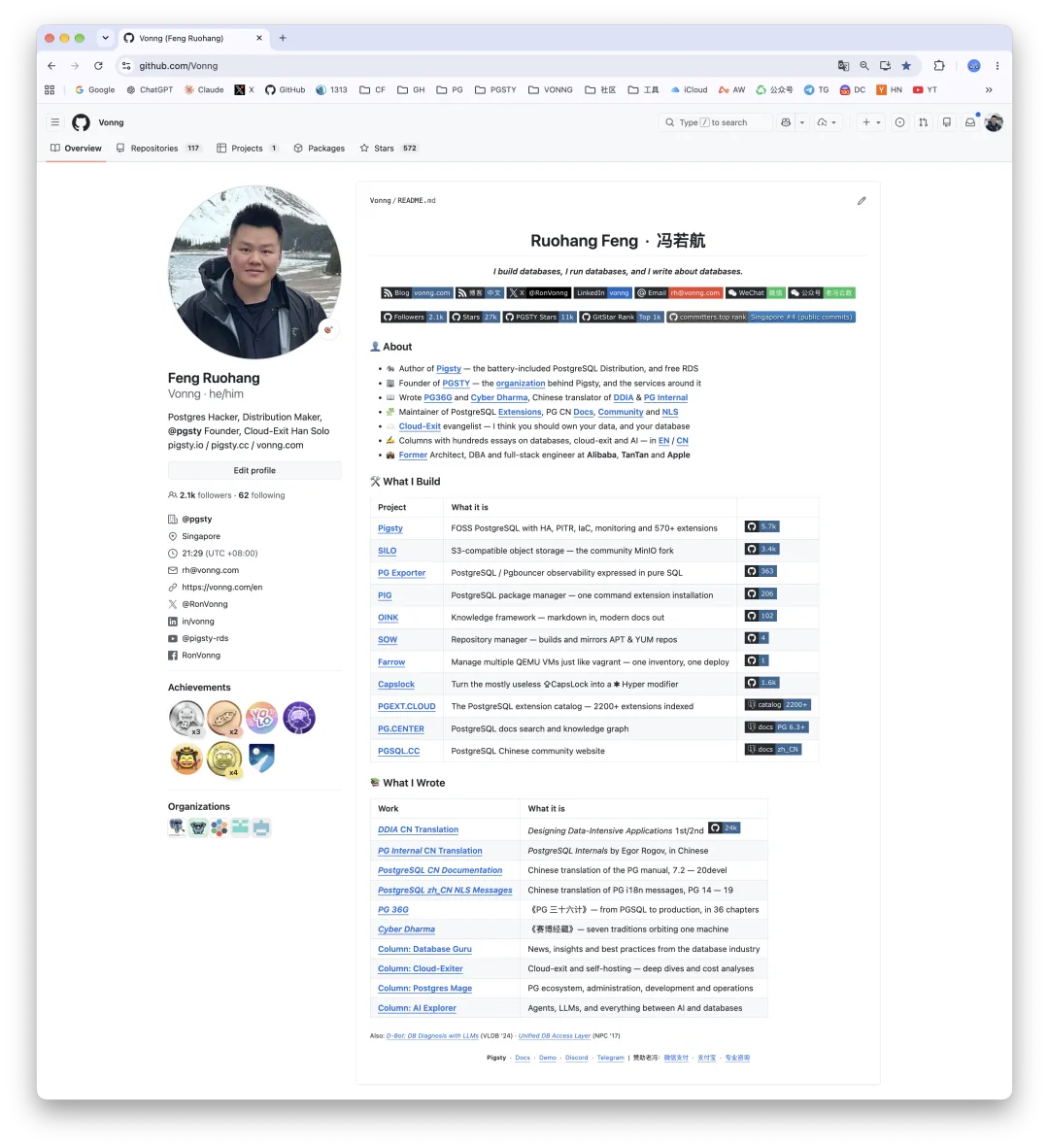 GitHub 个人主页与开源项目