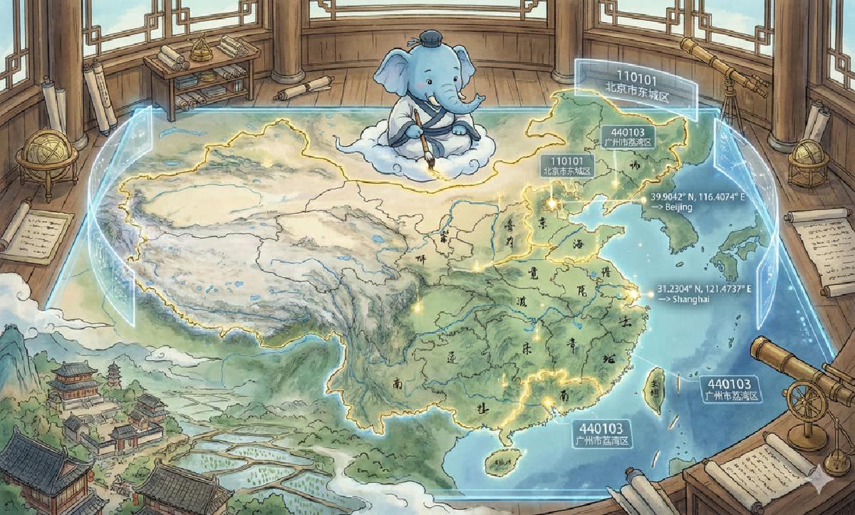 PostGIS高效解决行政区划归属查询