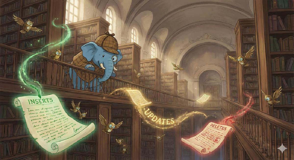 用触发器审计数据变化