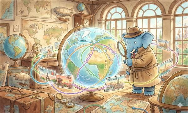 GeoIP Geographic Reverse Lookup Optimization