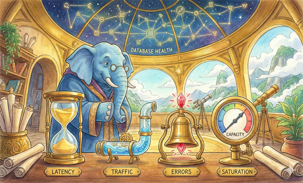 Golden Monitoring Metrics: Errors, Latency, Throughput, Saturation