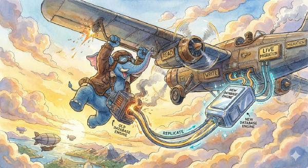 Changing Engines Mid-Flight — PostgreSQL Zero-Downtime Data Migration