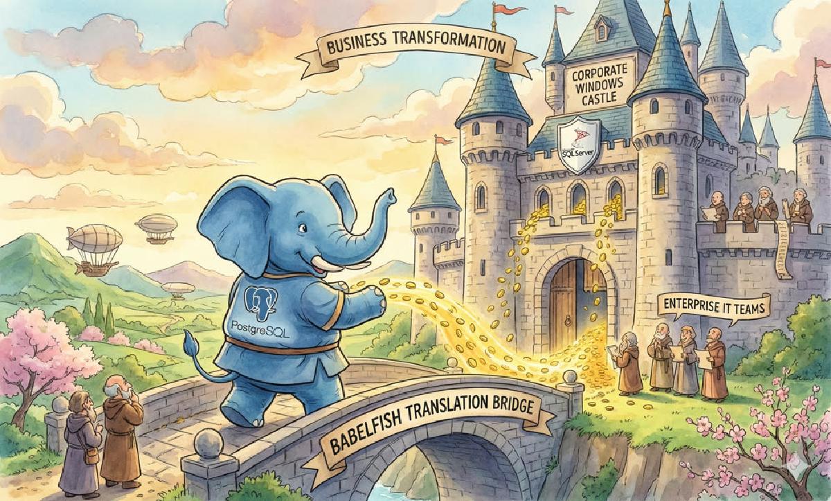 PostgreSQL可以替代微软SQL Server吗？