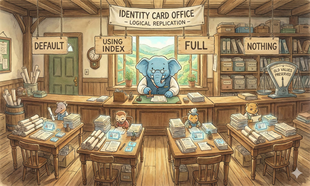 PG Replica Identity Explained