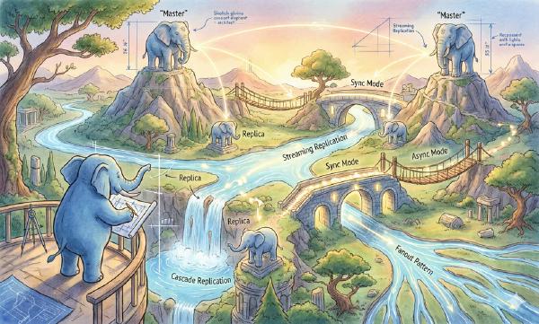 PostgreSQL Common Replication Topology Plans
