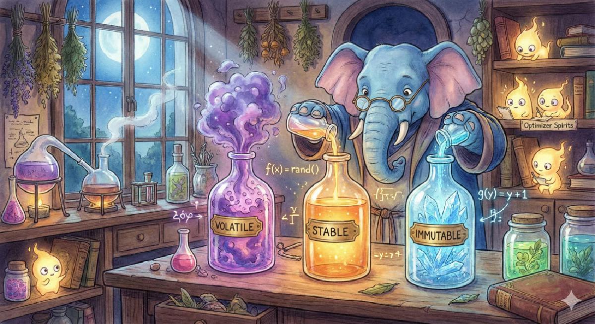 函数易变性等级分类